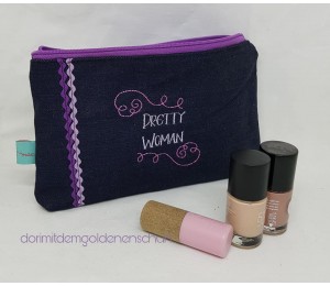 Stickserie ITH - Tasche Make up